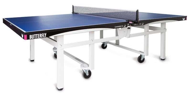 price table tennis table