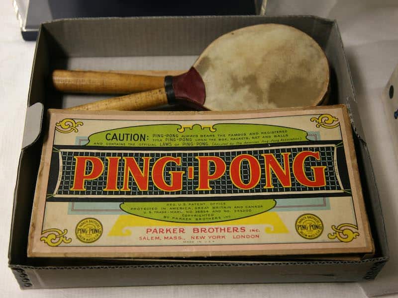 invention of ping pong