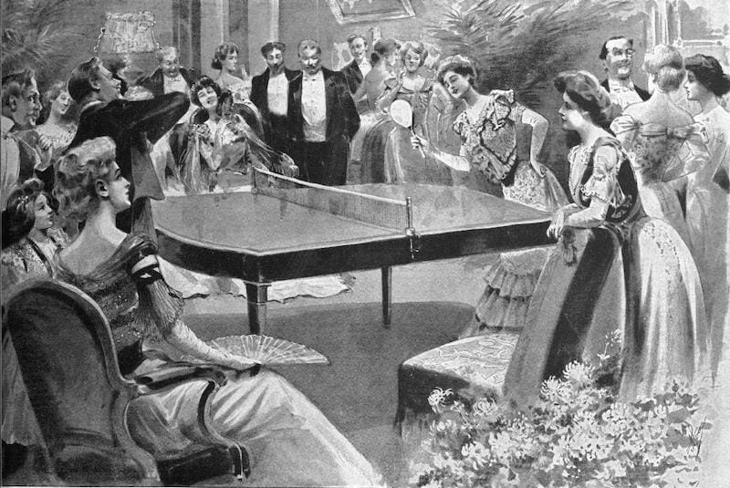 invention of ping pong