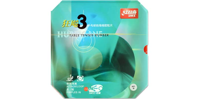 best table tennis rubber dhs hurricane 3 neo