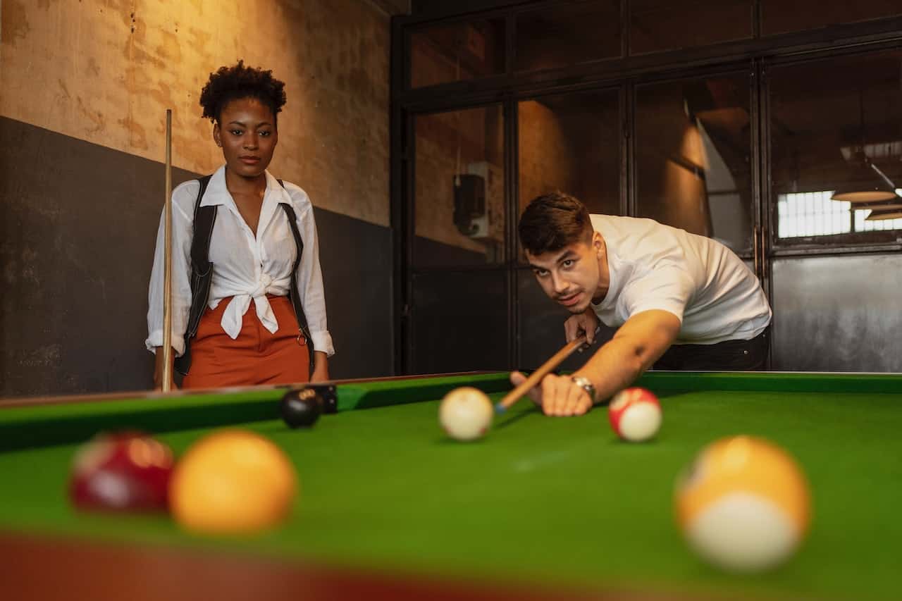 indoor pool table