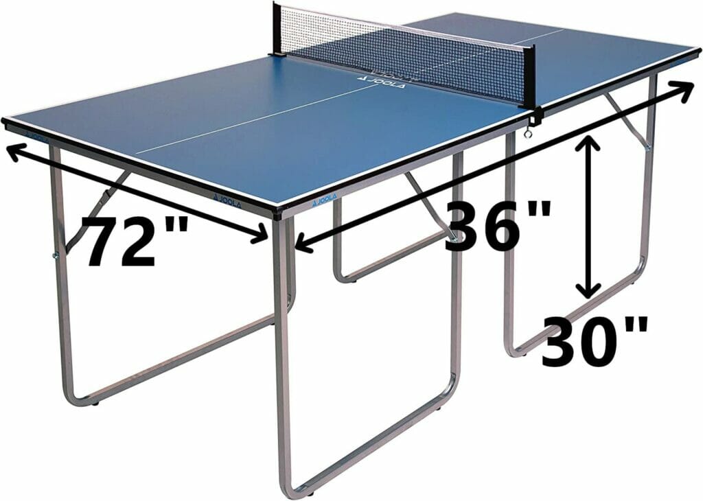 Ping Pong Table Dimensions Learn the Official Size & More!