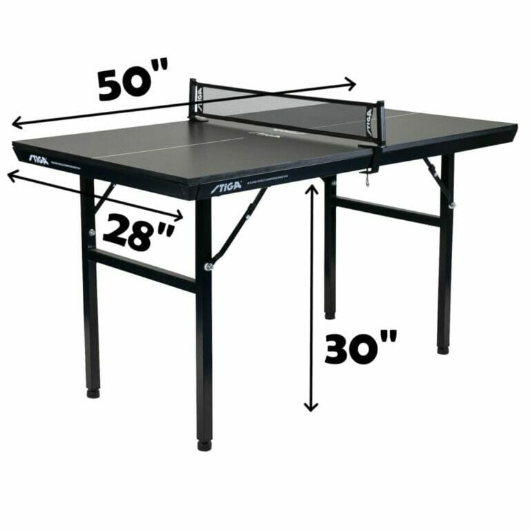 Ping Pong Table Dimensions Learn the Official Size & More!