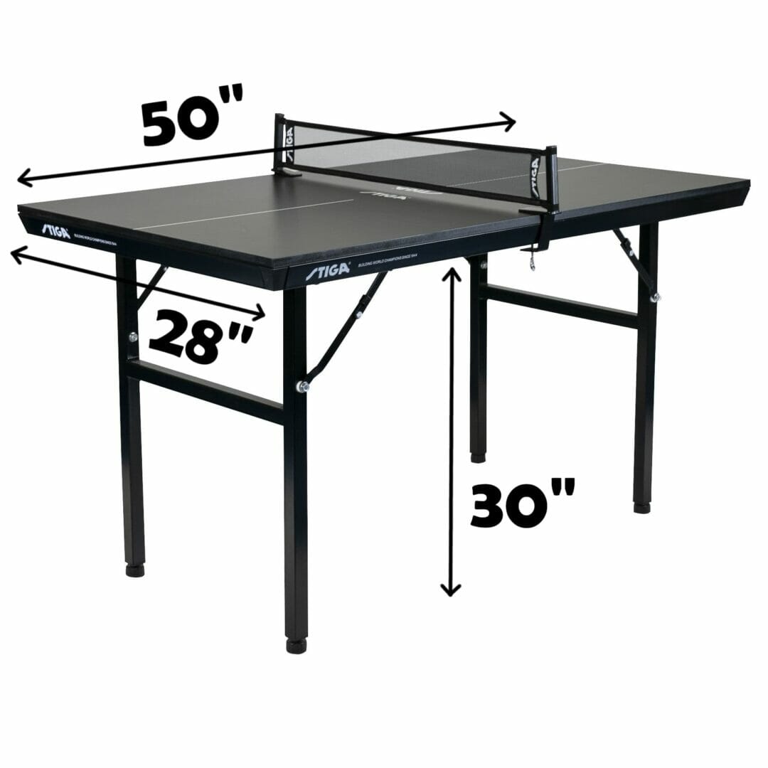 ping pong table dimensions