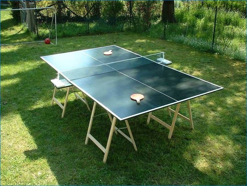 diy ping pong table