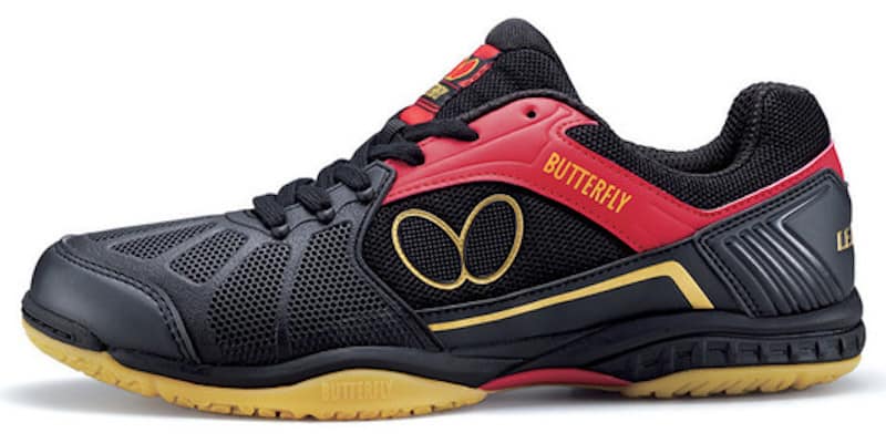 gum sole shoes for table tennis