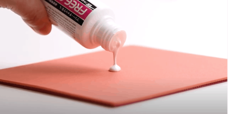 table tennis glue on rubber