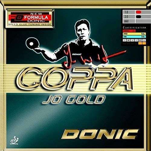 Coppa Jo Gold Table Tennis Rubber