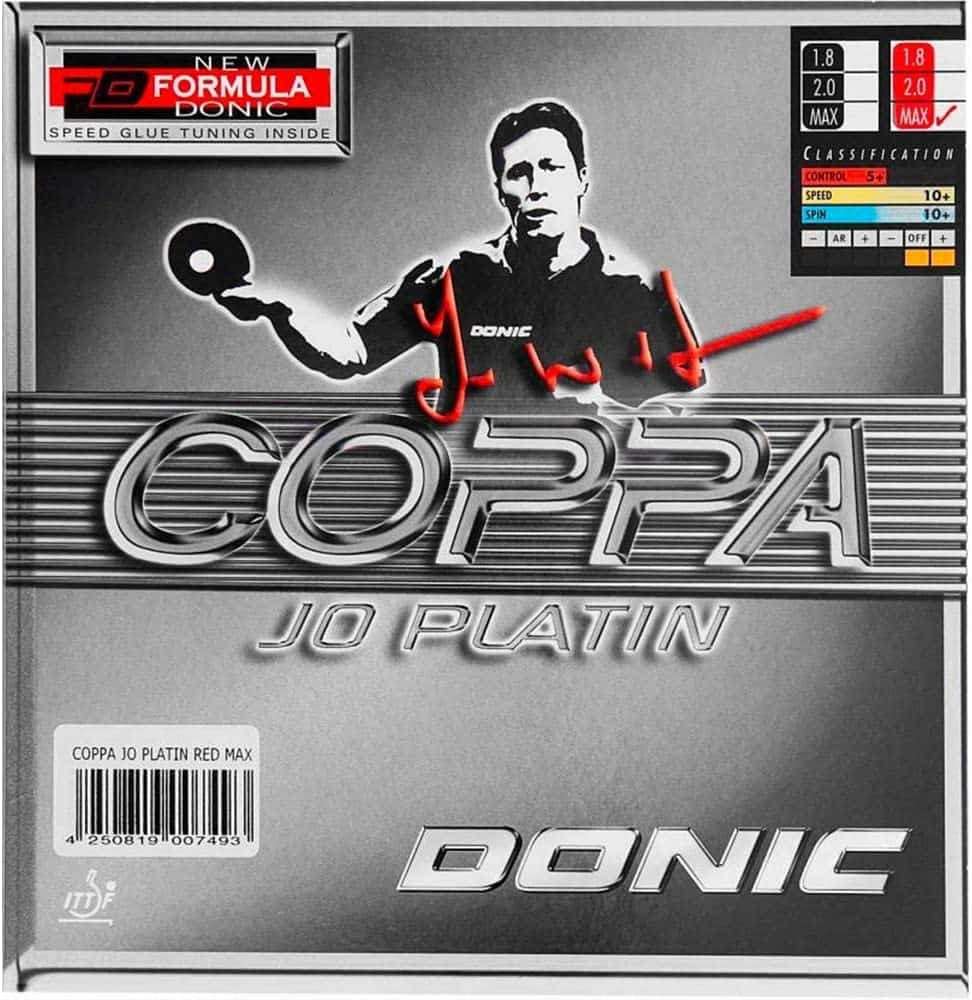 Coppa Jo Platinum Table Tennis Rubber 