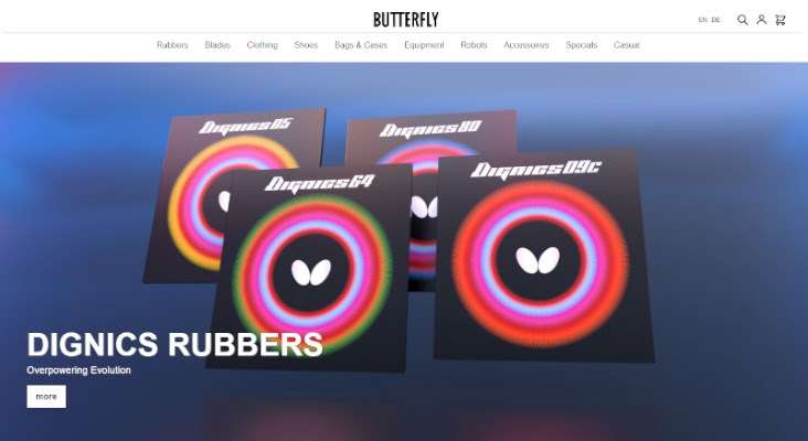 Screenshot from Butterfly's website