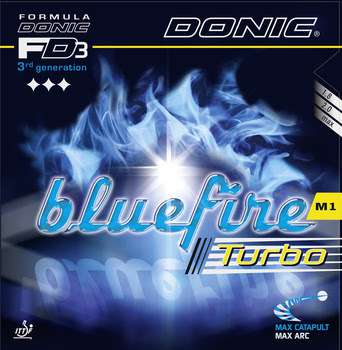 Donic Bluefire M1 Turbo Rubber