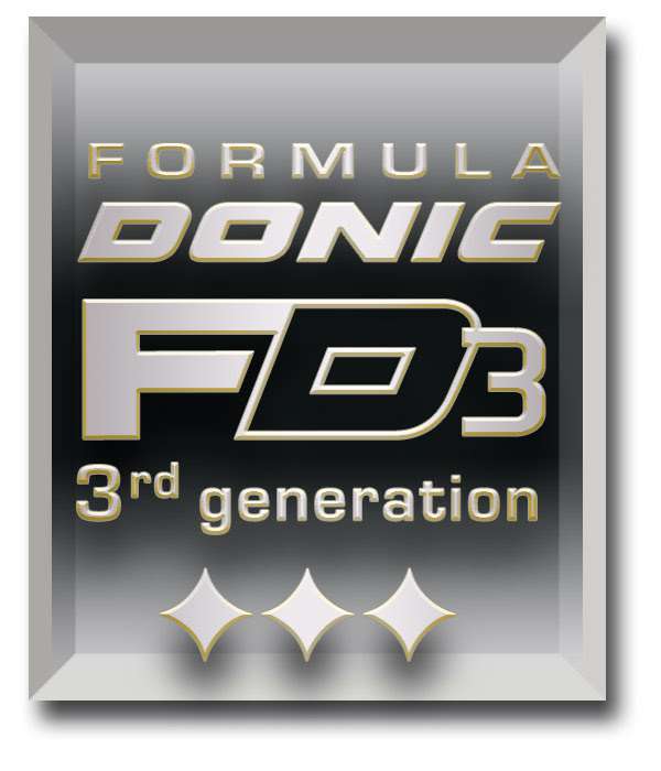 Formula Donic FD3 3rd Generation logo