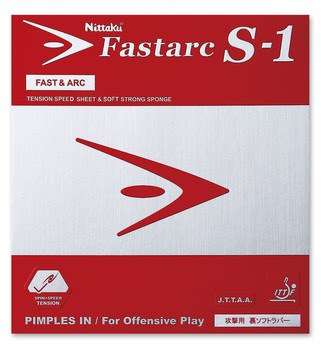 Nittaku Fastarc S-1 Table Tennis Rubber