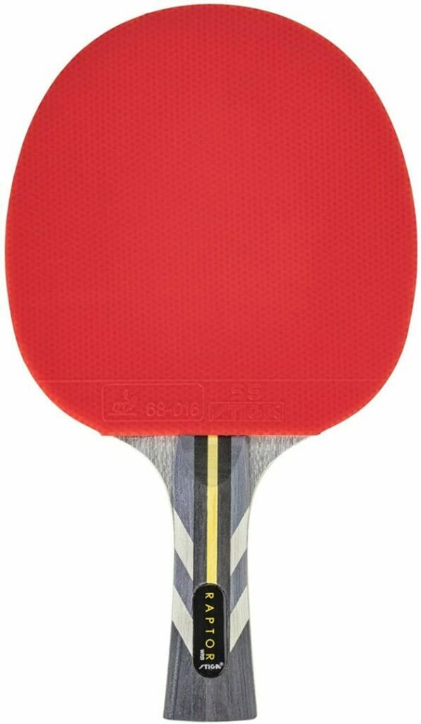 stiga ping pong paddles raptor