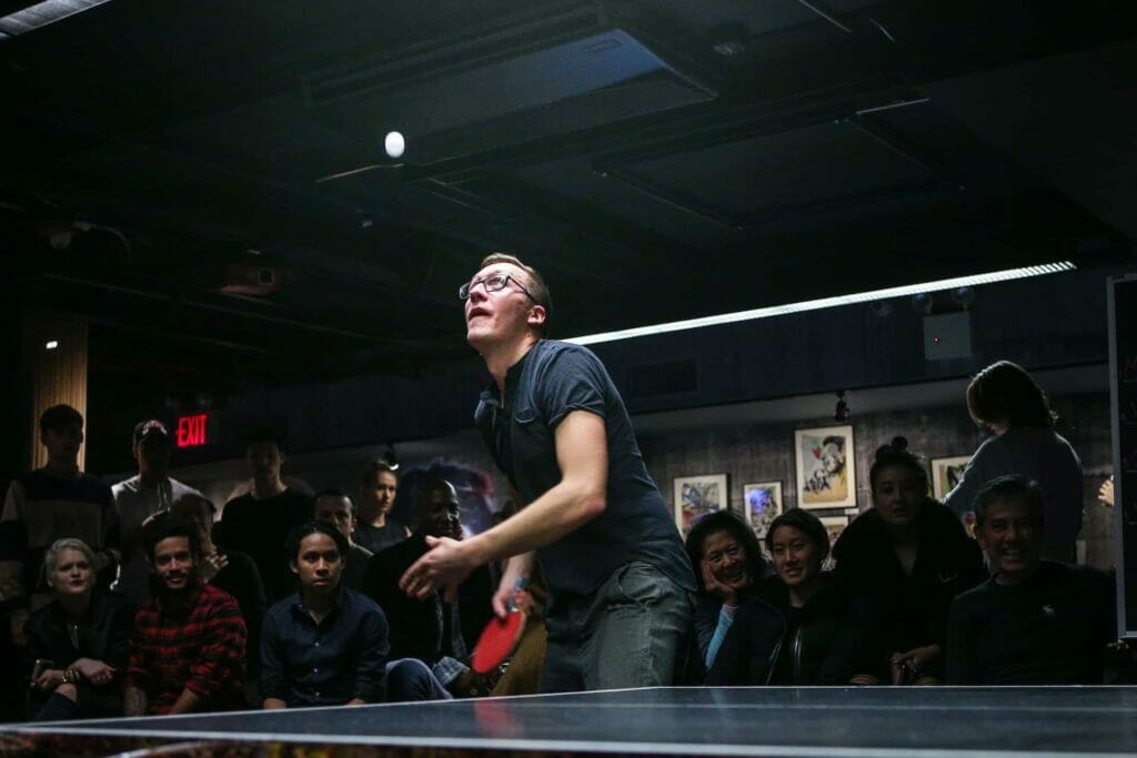 best ping pong serves