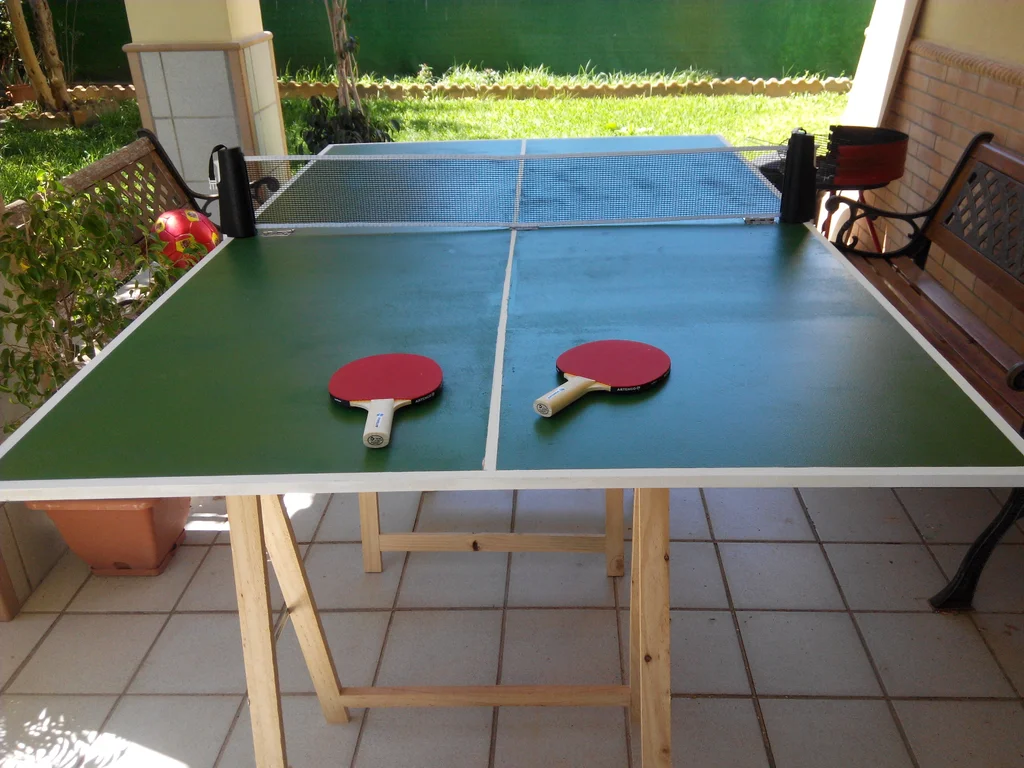 diy ping pong table