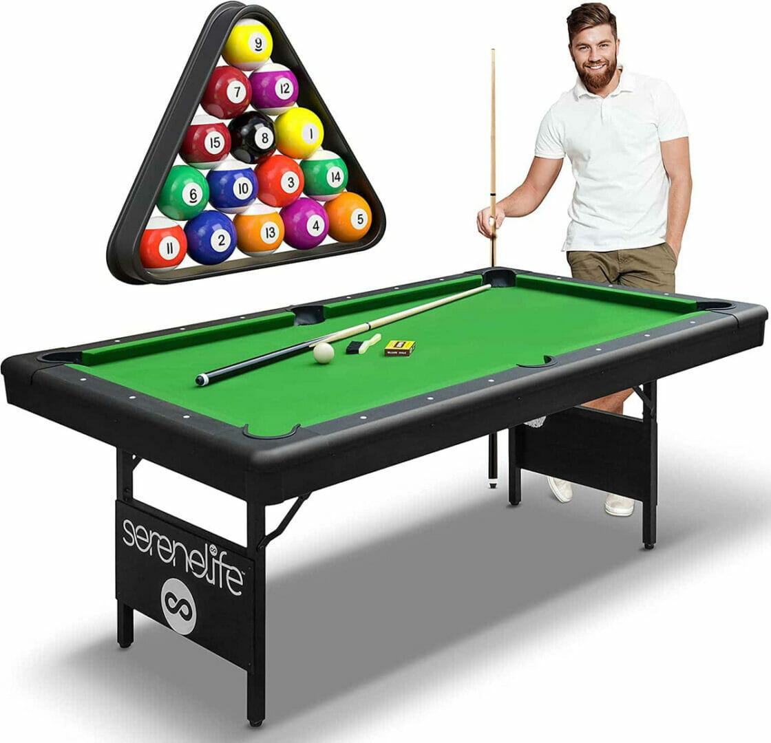 foldable pool table