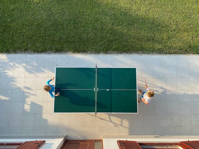 how to clean ping pong paddle